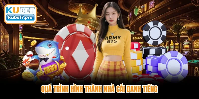 Quá trình hình thành nhà cái danh tiếng